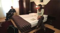 Centrum Hotel franciaágyas szobája - olcsó szállás Debrecenben