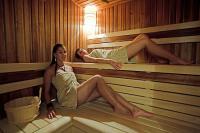 Hotel Historia Veszprém szaunája akciós wellness szolgáltatással