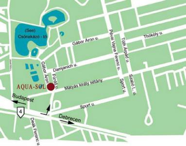 ✔️Hunguest Hotel Aqua-Sol Hajdúszoboszló Térkép - Hotel AquaSol Hajdúszoboszló**** ✔️ Akciós AquaSol Hotel