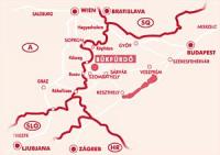 Térkép Bükfürdő - Hotel Piroska - Wellness hotel Piroska Bük